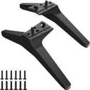 TV Stand Legs for LG TV Legs 60 65 in 65UQ7950 65UJ6300 65UJ6320 65UJ6540 65UK6200 65UK6500 65UK6500PLA 65UM7300 65UN7300 60UJ6200 60UJ6300 60UK6200 60UM6950 60UN7300 TV Legs for LG TV Stand wr Screw