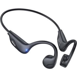 Bone Conduction Headphones,Open Ear Headphones Bluetooth 5.4 with Mic,10H Playtime,Bone Conduction Earbuds IPX5 Waterproof,Sports Headphonefor Running,Gym,Hiking,Cycling