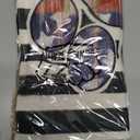 CROWNED BEAUTY 4th of July Patriotic Garden Flag Paw Print 12x18 Inch Double Sided Independence Day Outside Welcome Small Yard Decoration (Multi)