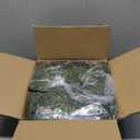 2PCS 9FT Christmas Cedar Garland with 100 Led Lights, Full 240 Pine Branches, Realistic Garland Artificial Greenery for Fireplace,Wall Indoor Outdoor Decorations