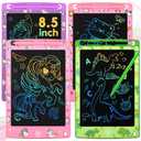 3 x 4 Pack LCD Writing Tablet for Kids, 8.5 Inch Colorful Doodle Board Drawing Pad, Party Favor Educational Learning School Prize Birthday Gifts for Boys Girls Age 3 4 5 6 7 8