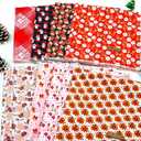 4 x Elegant little tail Thanksgiving Dog Bandana, 1Pack Holiday Dog Scarf Turkey Dog Bandana Winter Adjustable Dog Scarf Handkerchief Boy Girl Dog Bibs Scarf for Square Dog Kerchief for Small Large Dogs