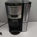 Hamilton Beach (47950) Coffee Maker with 12 Cup Capacity & Internal Storage Coffee Pot, Brewstation, Black/Stainless Steel (Black and Silver)