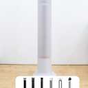 Tower Fan Cover for Tower Fan Dustproof Storage,Dust Cover for 29-41" Standing Tower Heater Fans,Indoor Household Floor Oscillating Fans Storage Covers,Washable,Reusable,Easy to Install,Gray,1 Pack