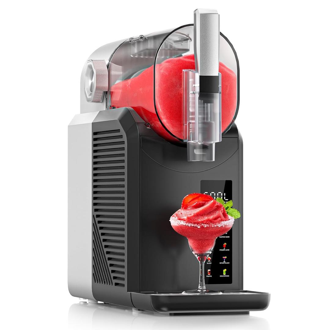 Slushie Machine, 15-Minutes RapidChill Technology Slushy Machine for Home, 68 oz Drink & Slushie Maker with 6 Preset Programs Frozen Margaritas, Milkshakes, Frapps, and More Slushie Machine, 15-Minutes RapidChill Technology Slushy Machine for Home, 68 oz Drink & Slushie Maker with 6 Preset Programs Frozen Margaritas, Milkshakes, Frapps, and More