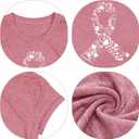 PQZ Breast Cancer Shirts for Women Cancer Awareness Tee Womens Butterfly Tee Shirt Cancer Survivor Tops (XXL)