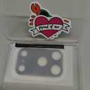 Uyiton Compatible with iPhone 17 Pro Camera Lens Protector - [Not Easy to Break][Strong Adsorption][Case-Friendly] Metal Tempered Glass Rear Camera Screen Cover - Black Titanium