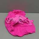 One Piece Swimsuit Women Tummy Control Swim Dress Sexy Criss Cross Tie Back Bathing Suit (Large, Black & Pink)