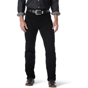 Wrangler Men's 0936 Cowboy Cut Slim Fit Jean (Black, M)