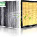 Engine and Cabin Air Filter Combo for Toyota Rav4 2016-2018 (Only for Hybrid 2.5l) Prius 2010-2015(Hybrid 1.8l) Nx300h 15-19, Lexus Ct200h 11-17 Cabin Filter #17801-37020 Cf10285-2 Pack