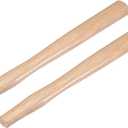 Uxcell 13 Inch Hammer Wooden Handle Wood Handle Replacement for 2 to 4 Lb Hammer Oval Eye 2 Pack
