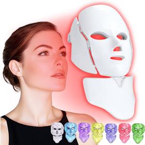 Red Light Mask for Face, 7 Modes Face Mask Light, 850nm Infrared & Red Light Masks, Light Skin Care At Home