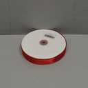 100 Yards 1 Inch Red Satin Ribbon, Solid Craft Fabric Ribbon for Christmas Gift Wrapping, Bows Making, Flower Bouquet, Wedding Party Decoration