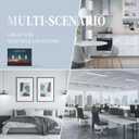 Moon Phase Mountain 3 Gang Light Switch Cover Plate Decorative Triple Toggle Wall Plate Electrical Faceplate Switchplate for Bathroom Home Bedroom Decor 6.7 * 4.8 Inch