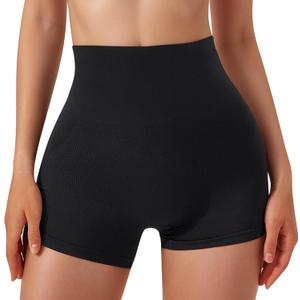 Seamless Boyshorts for Women Tummy Control & Shaping Panties Butt Lifting Underwear Comfortable Shapewear Daily Wear (Small, Black)