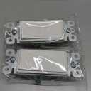 BESTTEN 30 Pack Single-Pole Decorator Wall Light Switch, 15A 120/277V, Paddle Wall Switch, On/Off Rocker Interrupter, UL Listed, White