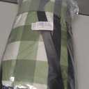 TigeJoy Extra Large Picnic Blanket Waterproof Foldable 80''x80'', Outdoor Picnic Mat Beach Blanket Sandproof for Park, Grass, Travel, Hiking, Camping Essentials, Gingham Picnic Blanket (Green)