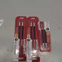 Uniball Signo 207 Gel Pen Refills, 0.7mm Medium Point, Black Ink, 6 Refills