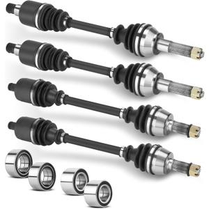 Rear & Front CV Axle with Wheel Bearings Set for Polaris RZR 800 2008-2014 EPS/LE, NOT FITS RZR S 800, RZR 4 800, Direct for 1332884 1332440 Left/Right Drive Shaft Rear & Front CV Axle with Wheel Bearings Set for Polaris RZR 800 2008-2014 EPS/LE, NOT FITS RZR S 800, RZR 4 800, Direct for 1332884 1332440 Left/Right Drive Shaft