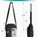 Small Crossbody Bags for Women, Puffy Mini Cross body Cell Phone Shoulder Purse Bag Handbag Travel Wallet with RFID Blocking