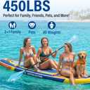 Inflatable Paddle Board 11' x 33" x 6" SUP Board for Beginners