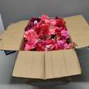 2pcs 19inch Hot Pink Free Standing Flowers Ball Bouquet Artificial Rose Arrangements Balls for Wedding Centerpieces Tables Chair Aisle Runner Flowers Decoration