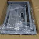 Corbyles 2 Pack 15.5IN-Depth Under Sink Organizer With Next-Gen Ball-Bearing Slides, 2-Tier Precision Mesh Pull Out Cabinet Storage for Bathroom&Kitchen, Height Adjustable Drawers Shelf, Anti-rust-Grey