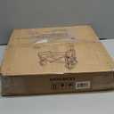 Collapsible Wagon 220 lbs, Heavy Duty Wagon Carts Foldable, Portable Wagons for Groceries, Beach Cart with All-Terrain Wheels & Drink Holders, Utility Wagon for Shopping, Sports, Camping, Black