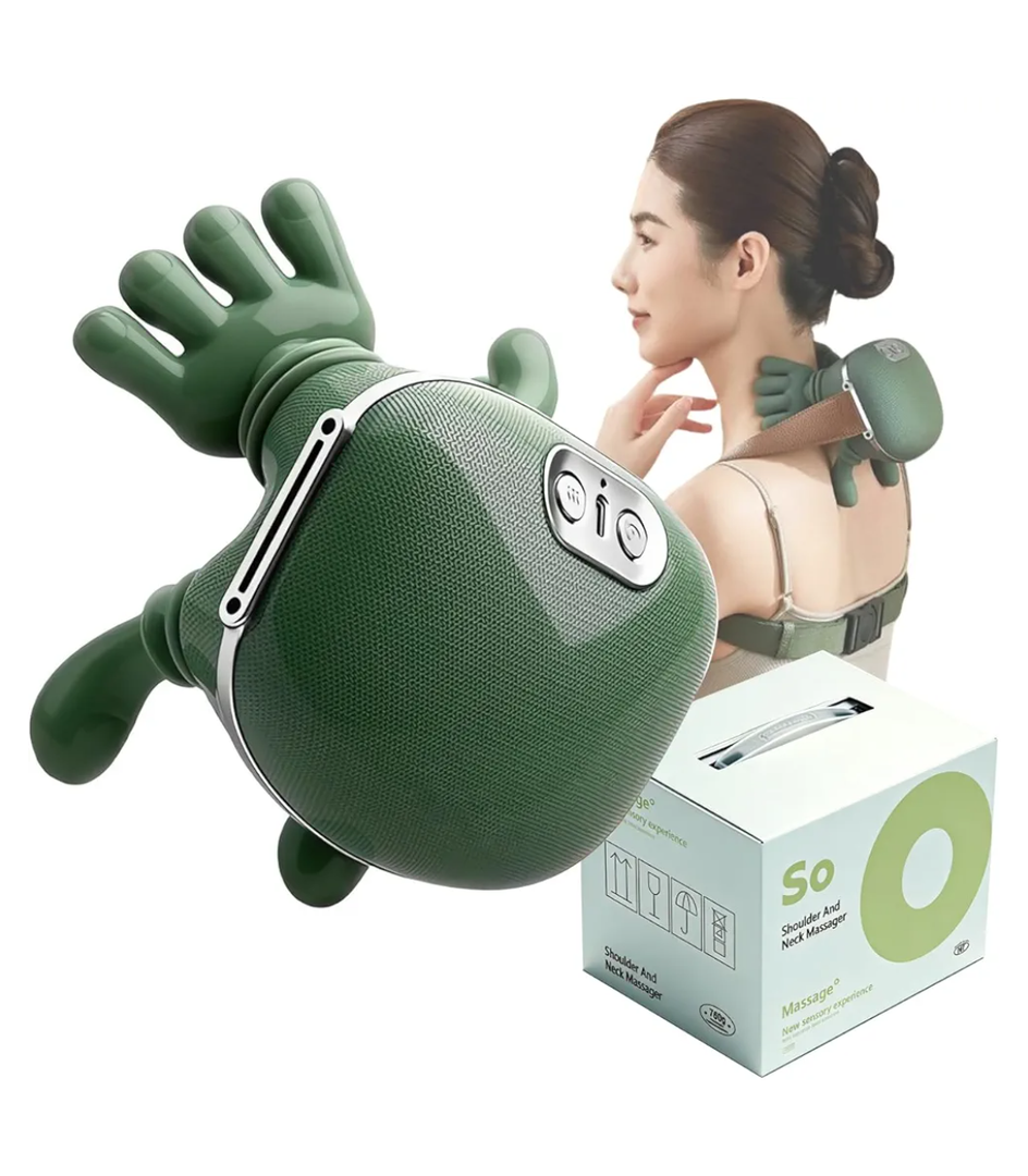 Neck Massager with Heat for Pain Relief deep Tissue,Shoulder & Back Massager,masajeador de espalda y Cuello shiatsu Neck and Back Massager 2026 (Upgraded Version)