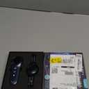 2-in-1 Dog Shock Collar & Dog Bark Collar - Smart Anti Barking Dog Training Collar with 5 Adjustable Sensitivity & 3300FT Remote for All Breeds IP67 Waterproof E-Collar (Black)