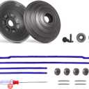 Ball Wheel +Plush Strips +Head Roller Set Compatible with Dyson V6 V7 V8 V10 V11 DC62 Vacuum Cleaner Head Parts 35W 50W Direct Drive Cleaner Accessories