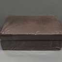 Love's cabin Dog Stairs for High Bed 18" H, Foldable Pet Stairs for Small Medium or Large Dogs Puppy with Storage for Bed or Couch, Cat Dog Steps Ramp with Zip up to 200 lbs, Coffee, 3 Steps