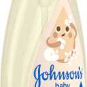 Johnson's Skin Nourishing Moisture Baby Wash, Vanilla & Oat Scents, Tear-Free, Hypoallergenic Baby Body Wash Cleanses, Protects from Dryness, & Leaves Skin Feeling Hydrated, 20.3 fl. oz