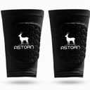 Mini Padded Shin Sleeves  Calf Compression Sleeve with EVA Foam Protection, Breathable Soccer Shin Pads, Non-Slip Sports Shin Guard Sleeves for Men & Women