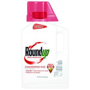 Roundup Weed & Grass Killer Concentrate Plus 64 Oz