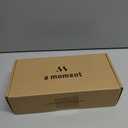 A Moment Throw Pillow Covers 20x12 Inch Set of 2, Soft Textured Decorative Tie-Dye Style Cushion Covers, Modern Boho Farmhouse Home Decor Pillow Cases for Couch, Bed, Living Room,Black