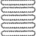 5-Pack 8-inch Chainsaw Chains 3/8" LP Pitch .043" Gauge 33 Drive Links, suitable for Ryobi P4361、P5452、Greenworks 20142、Milwaukee M18 FUEL 3004、Poulan 810 EPT、Worx WG349 and More.