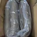 4 PCS Tan Leather Passenger Driver Side Bottom and Top Lean Back Seat Covers Compatible with (Fit F Series) 250 350 450 550 1999 2000