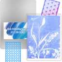 gocreate 9 x 12 Large Gel Plate Tin Box Storage Gel Printing Plate with Stencils Printmaking Supplies for Monoprints, Arts and Mix Media