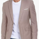 Wehilion Mens Casual Blazer Jacket Lightweight Sports Coat Suit Jacket for Summer Daily Business Wedding Party Travel, Large