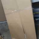 Washer Dryer Countertop, 27.5" Depth x 54" Width, Washer Dryer Wood Top for Laundry Room Organization, Melamine Countertop with Edge Rails