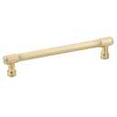 Emtek Jasper Pull - 86689US4 - (Center to Center 6", Satin Brass - US4)
