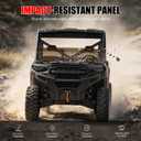 Tinted Half Windshield for Polaris Ranger XP1000/Crew 2017-2025