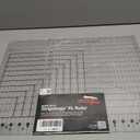 Creative Grids Stripology XL Slotted Quilting Ruler - CGRGE1XL  Made in USA, 17-3/4in x 22in, Non-Slip Grip Extra Large Acrylic Fabric Strip Cutting, Sewing, Crafting, Patchwork Ruler & Template