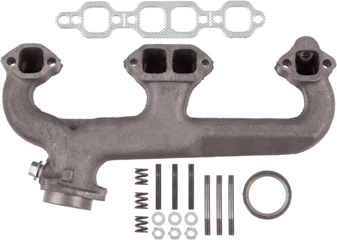 Left Exhaust Manifold Compatible With Chevrolet V1500 Suburban 5.7L V8 1991 1990 1989 P-2896520