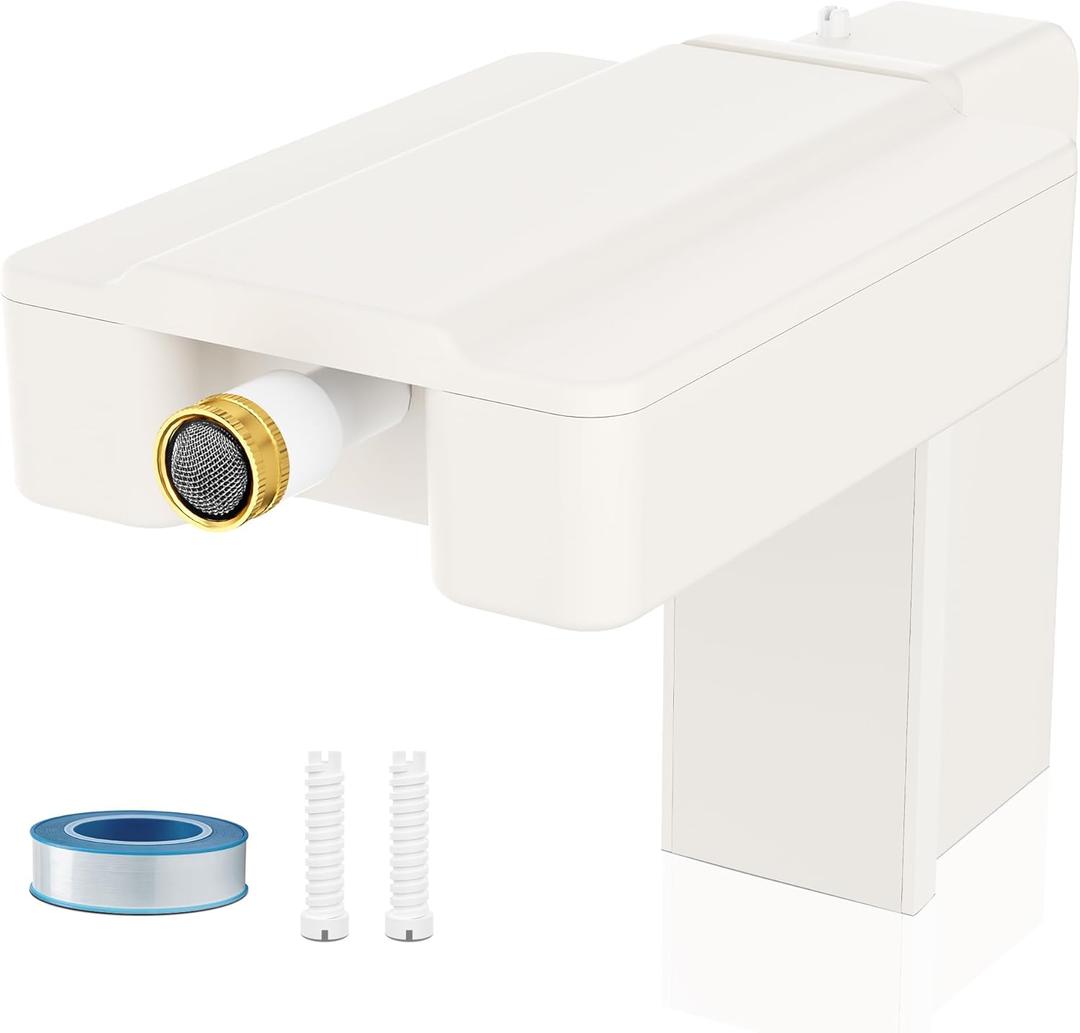 Pool Water Leveler Auto Fill, Automatic Pool Filler for Water Level Control, Auto Refill Kit for Swimming Pools, SPA, Pond (Grey White)
