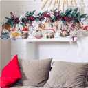 Syhood 36 Pcs Volleyball Christmas Ornaments Wooden Hanging Sports Ornaments Funny Tree Decorations Xmas Holiday Volleyball Gifts for Women Men Coaches Teammates Ball Lovers, 12 Styles