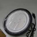 150W High Bay LED Shop Lights Super High Bright 22500ML 5000K with 3Pins US Plug & 5Ft Cable Upgrade 50000Hrs UFO LED High Bay Light Easy Install 6Pack for Workshop Garage GMY (150W 6PACK)
