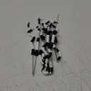 12Pcs Halloween Sandworm Decoration Glow in The Dark Sandworm Plant Stakes Black and White Striped Stakes Spooky Decorative Garden Stakes Resin Tentacle Plant Decor for Front Porch Lawn Ornaments