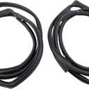 TRQ Door Weatherstrip Seal Kit Compatible with 2007-2018 Jeep Wrangler 2018 Wrangler JK